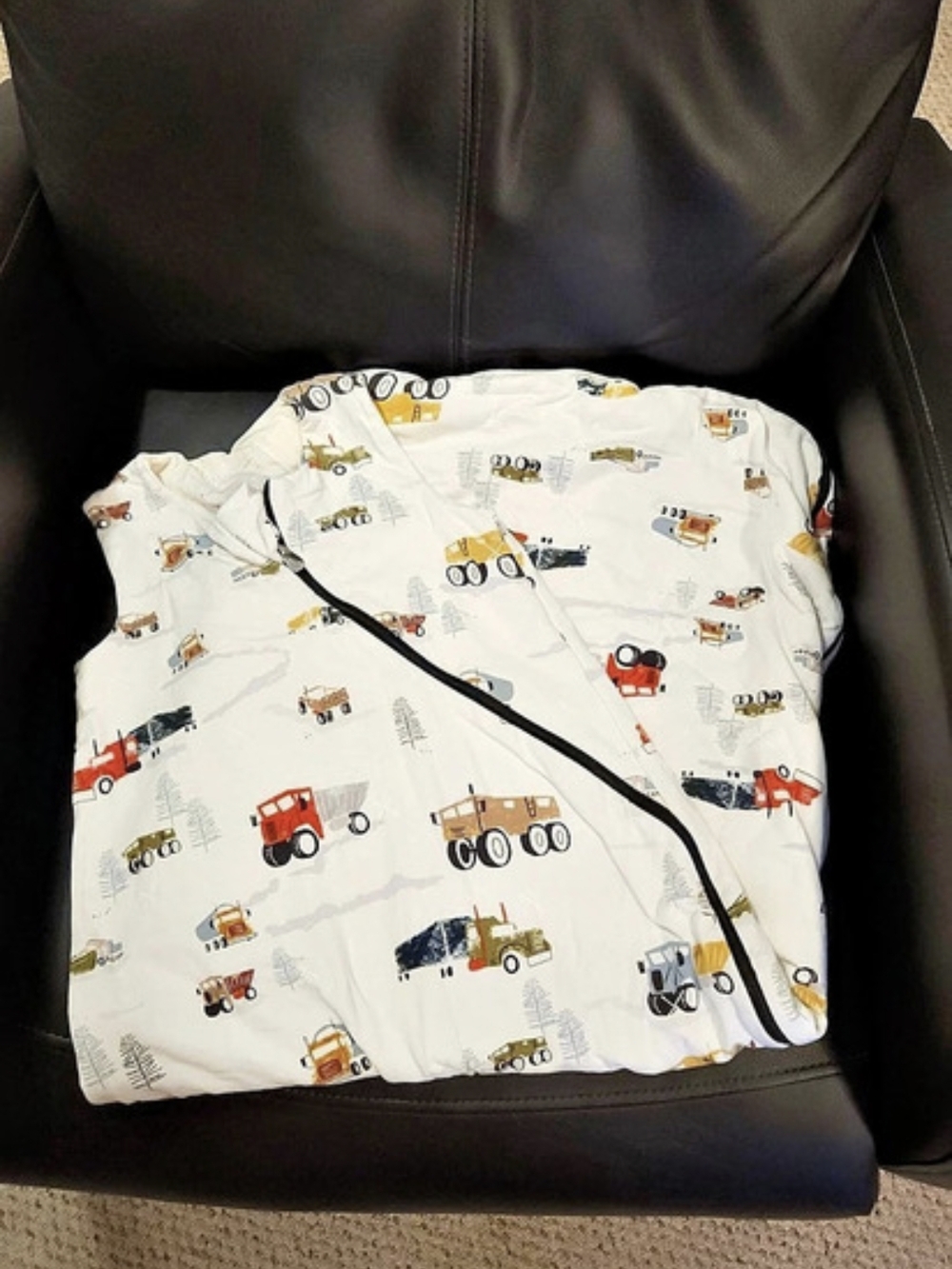Loulou Lollipop TENCEL Sleepsack 1.0 TOG - Happy Trucks 18-36 Months!